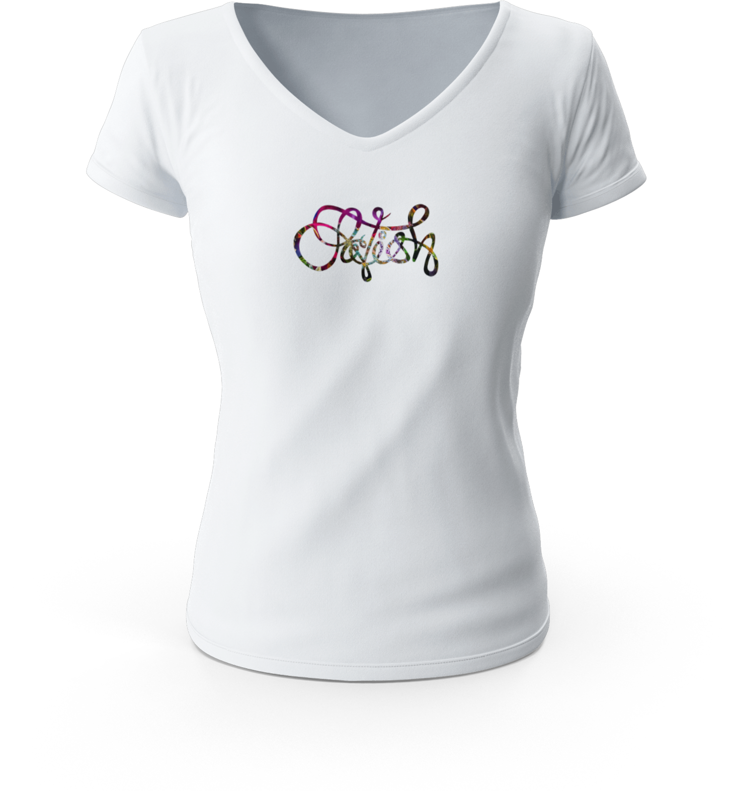 V-Neck Chameleon Tee